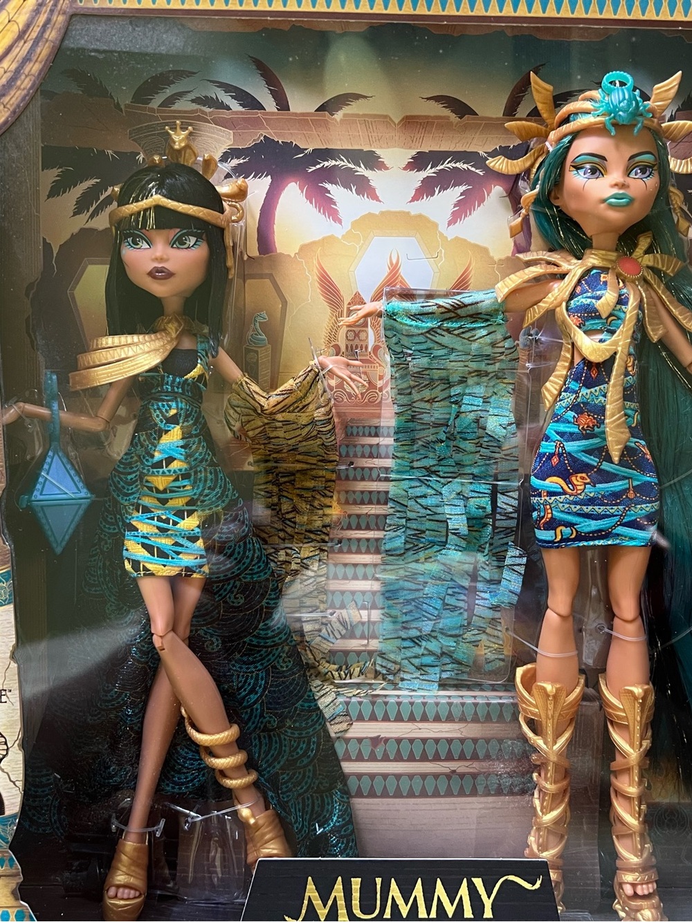 Monster High Cleo & Nefera two pack